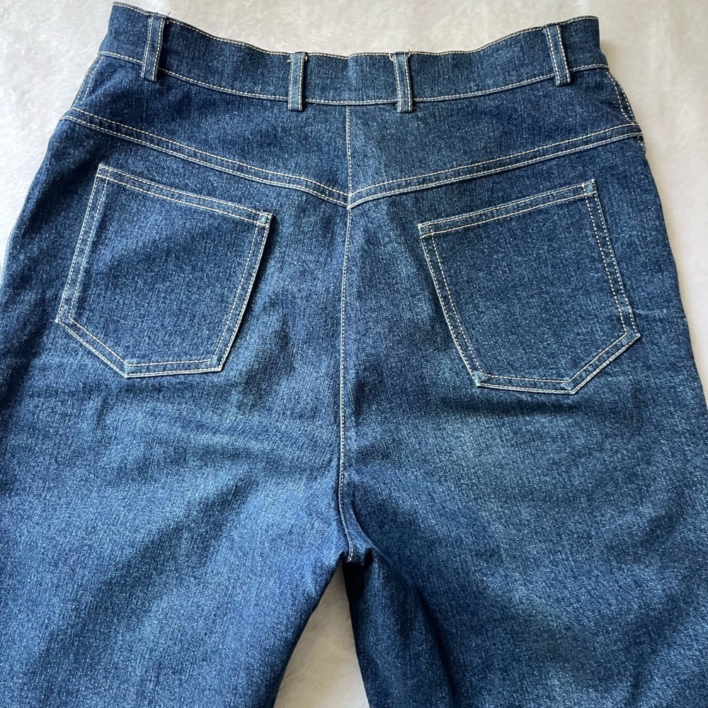 St. John Sport Vintage High Waisted Mom Jeans Blue Size 6 Marie Gray - Picture 12 of 17